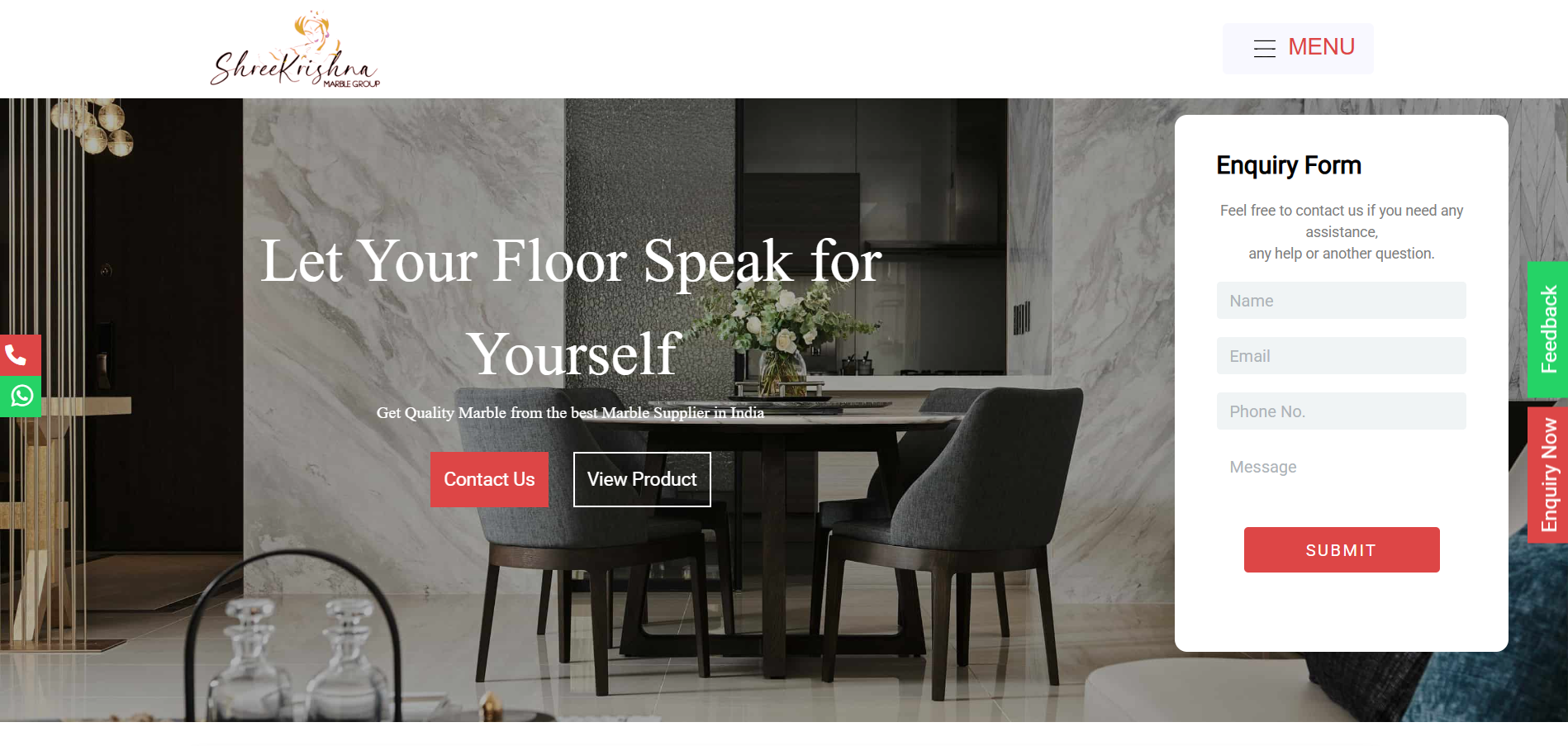 Shree Krishna Marble